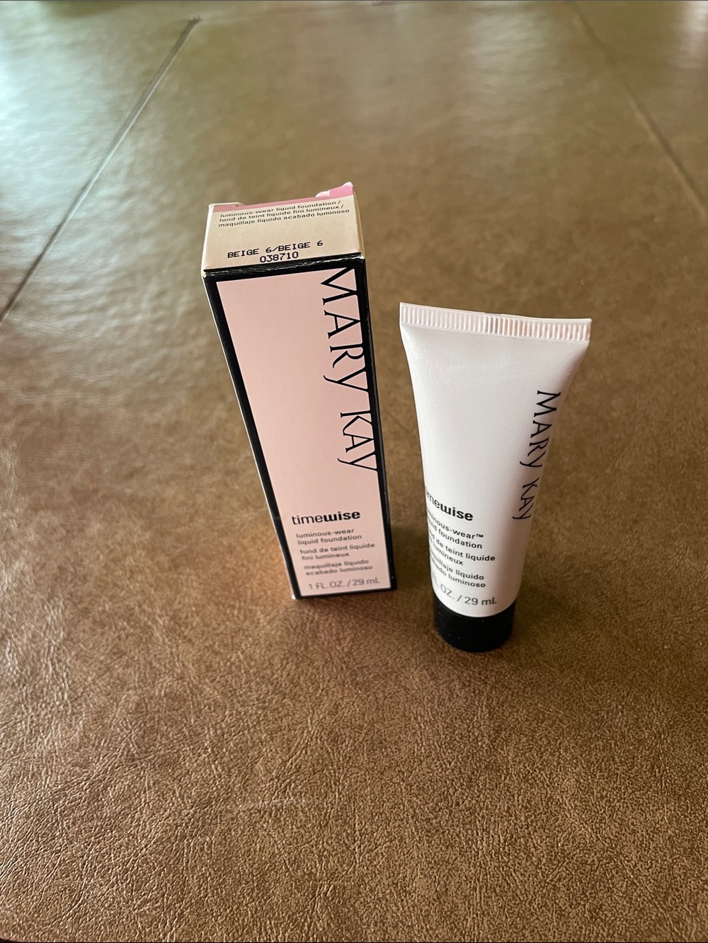 Mary Kay Discontinued Timewise Luminous Wear Liquid Foundation -Beige 6 New